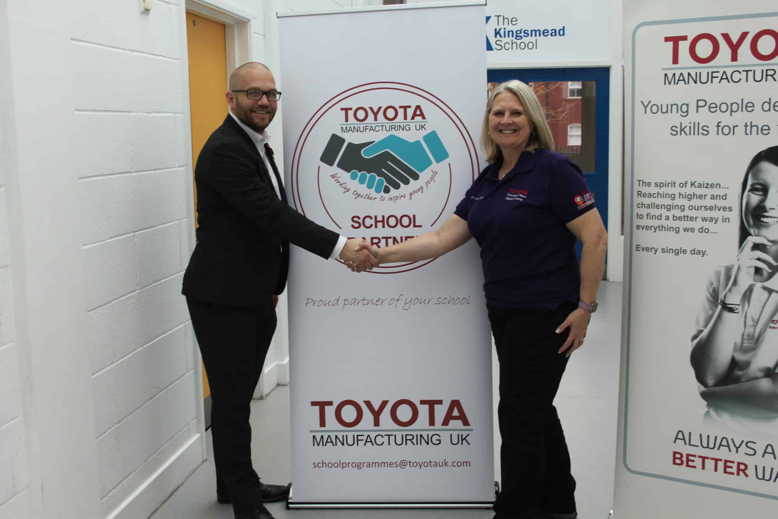 Pupils are career driven thanks to help from Toyota Motor Manufacturing UK