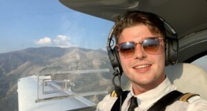 Former pupil turned pilot