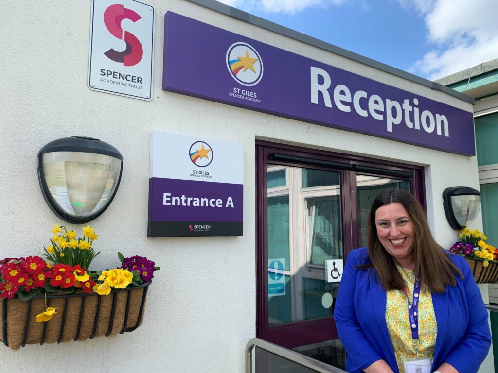 deputy head leaves school