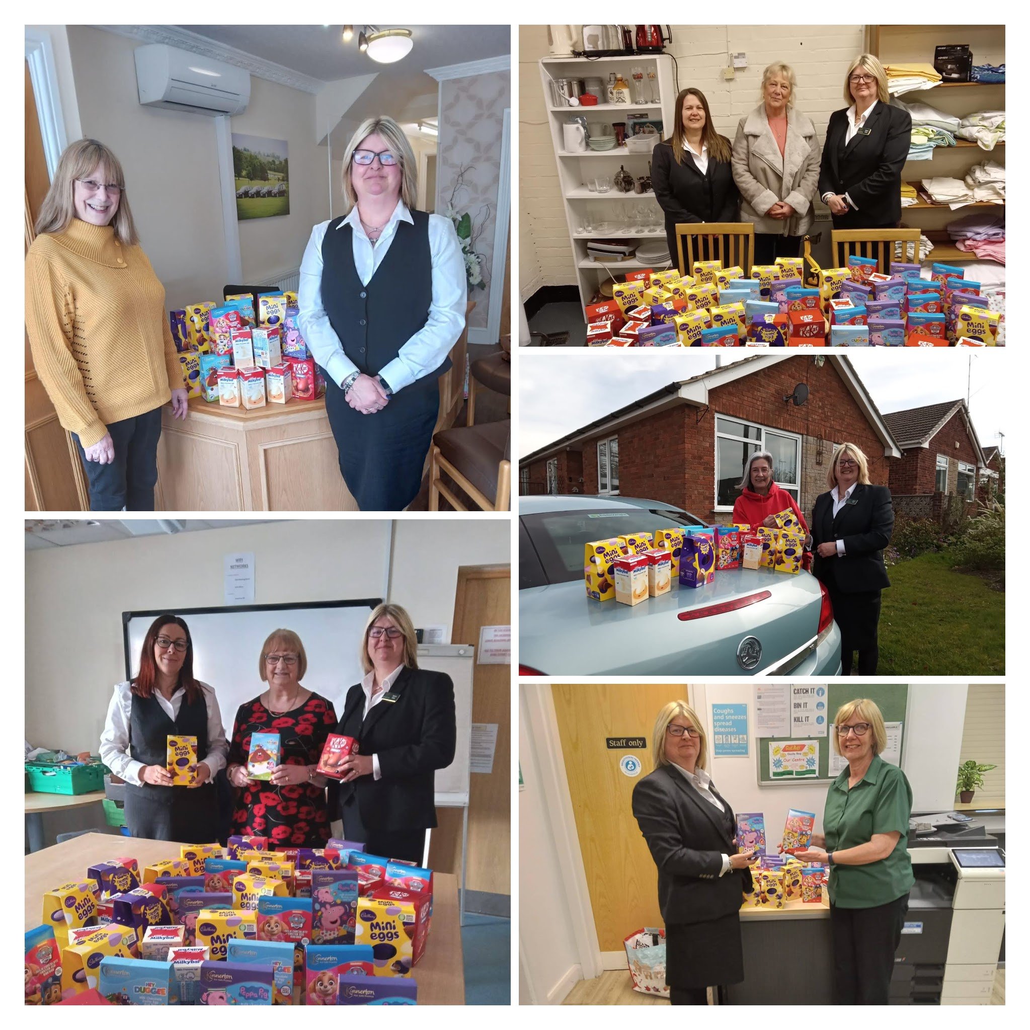 Gillotts treats local families as it hands over Easter eggs to five