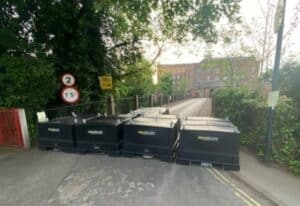 SecuriPods secure Darley's bridge