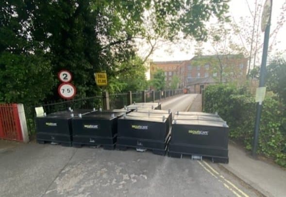 SecuriPods secure Darley's bridge