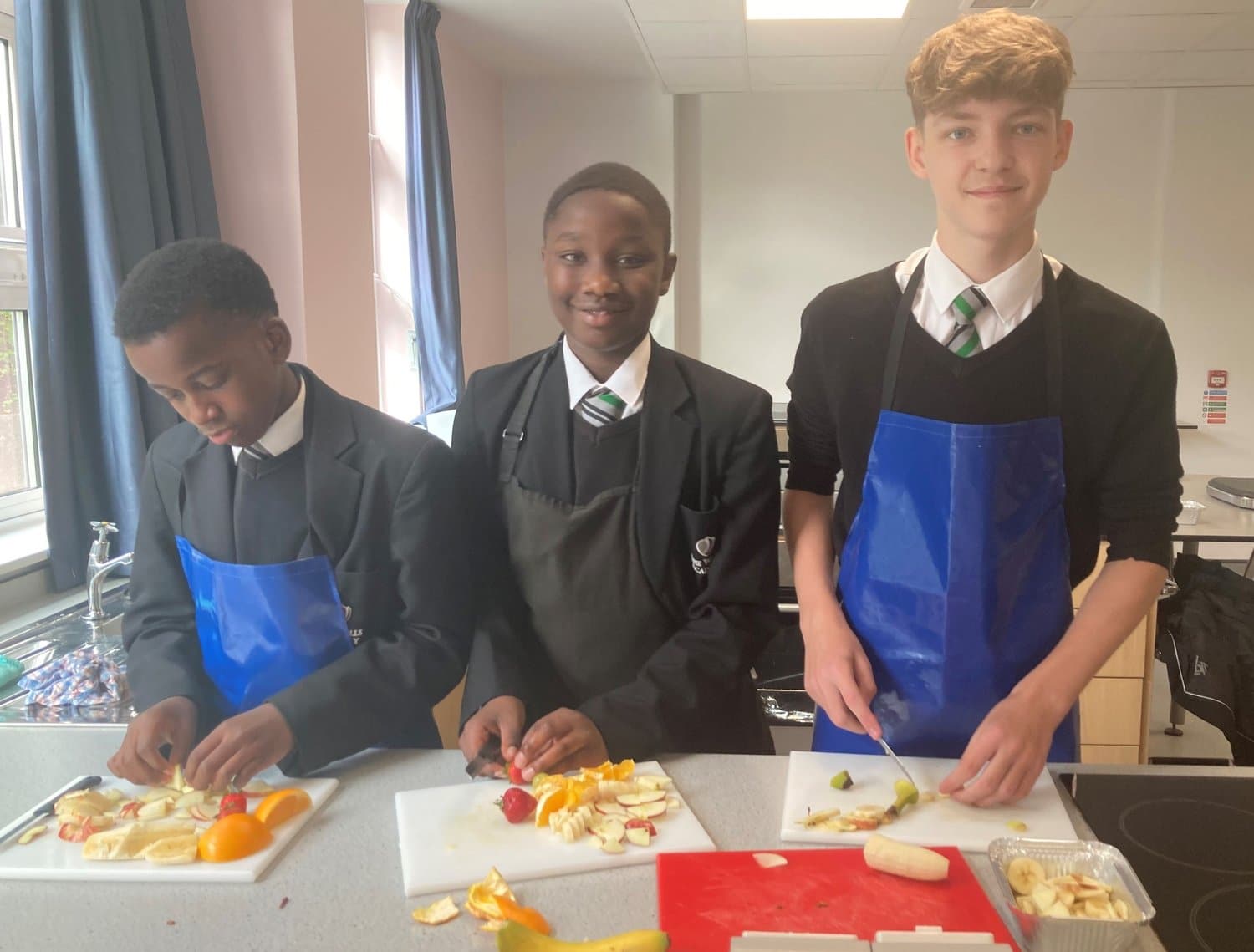 Nottingham secondary provides free uniform, food and school trips to