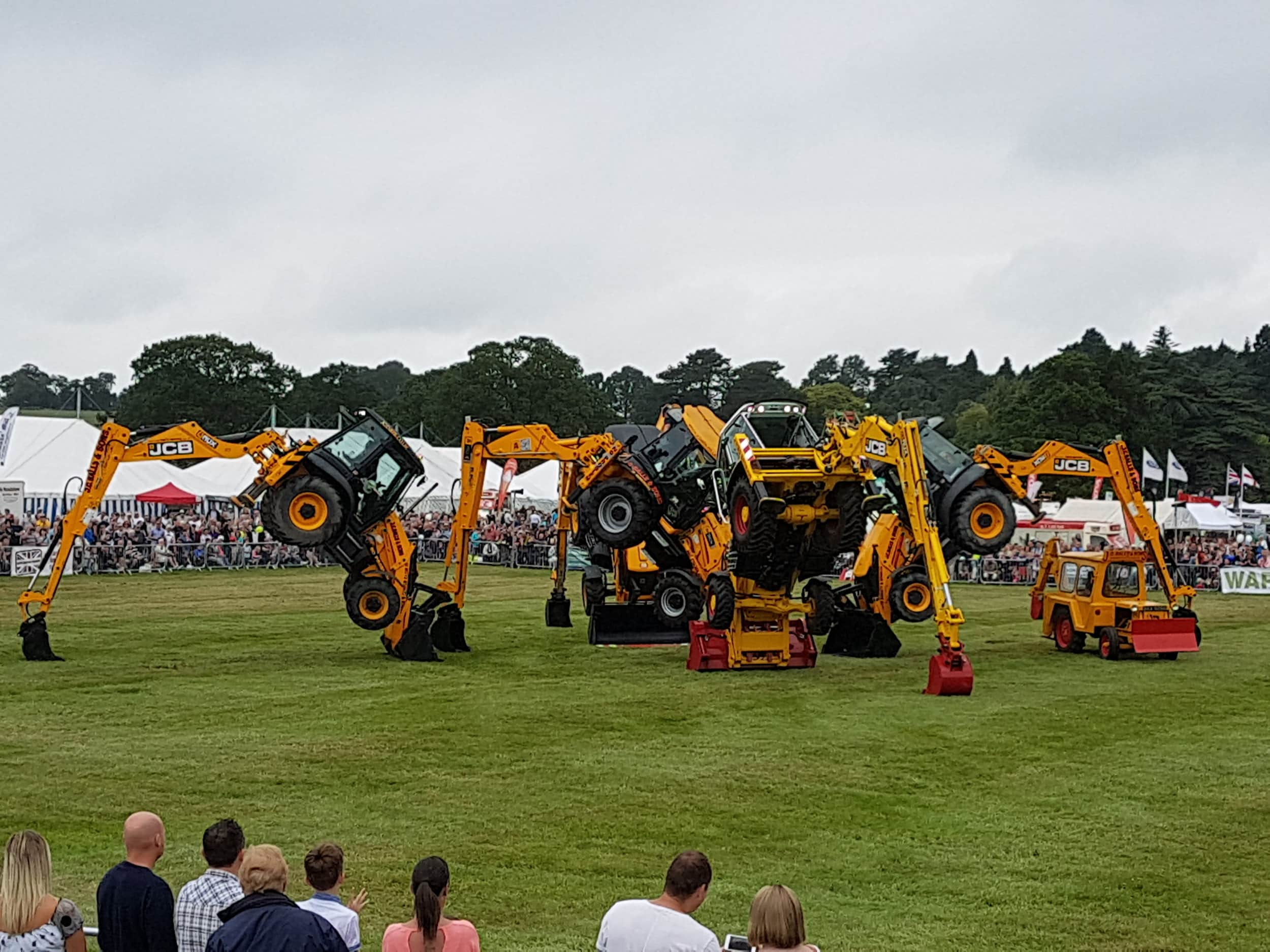 The JC Balls Dancing Diggers will return to the Derbyshire County Show for 2018: Penguin PR - public relations, media and communications