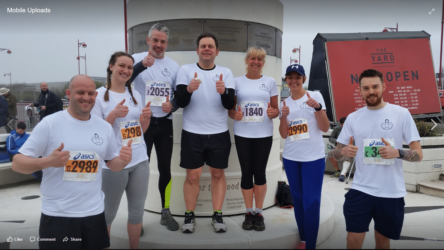 Annabel’s Angels faced a funding crisis last year because the public sporting events through which it gains the majority of its funding, such as the Derby 10 Mile race and the Derby Half Marathon, were cancelled.