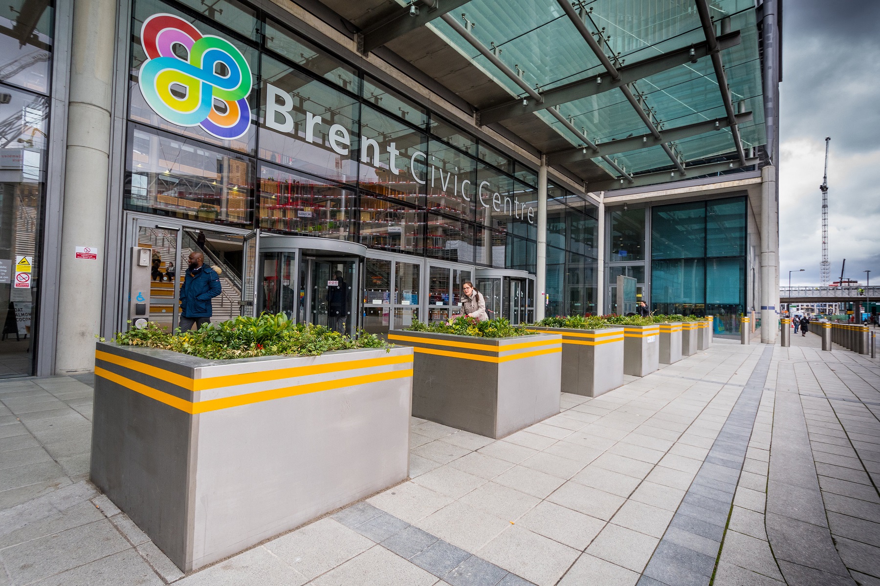 A Derbyshire security products company has helped protect staff and visitors to one of London’s most prominent public buildings after installing a host of street planters in the shadow of Wembley Stadium’s giant arch: Penguin PR: public relations, c…