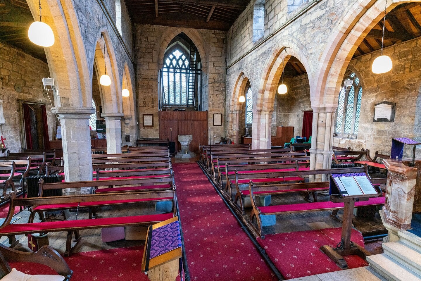 St Wilfrid’s prior to the renovation which has cost in excess of £800,000.