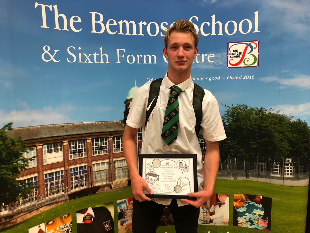 Pupils from The Bemrose School were rewarded for their hard work at an end-of-year ceremony. Penguin PR: public relations, media and communications