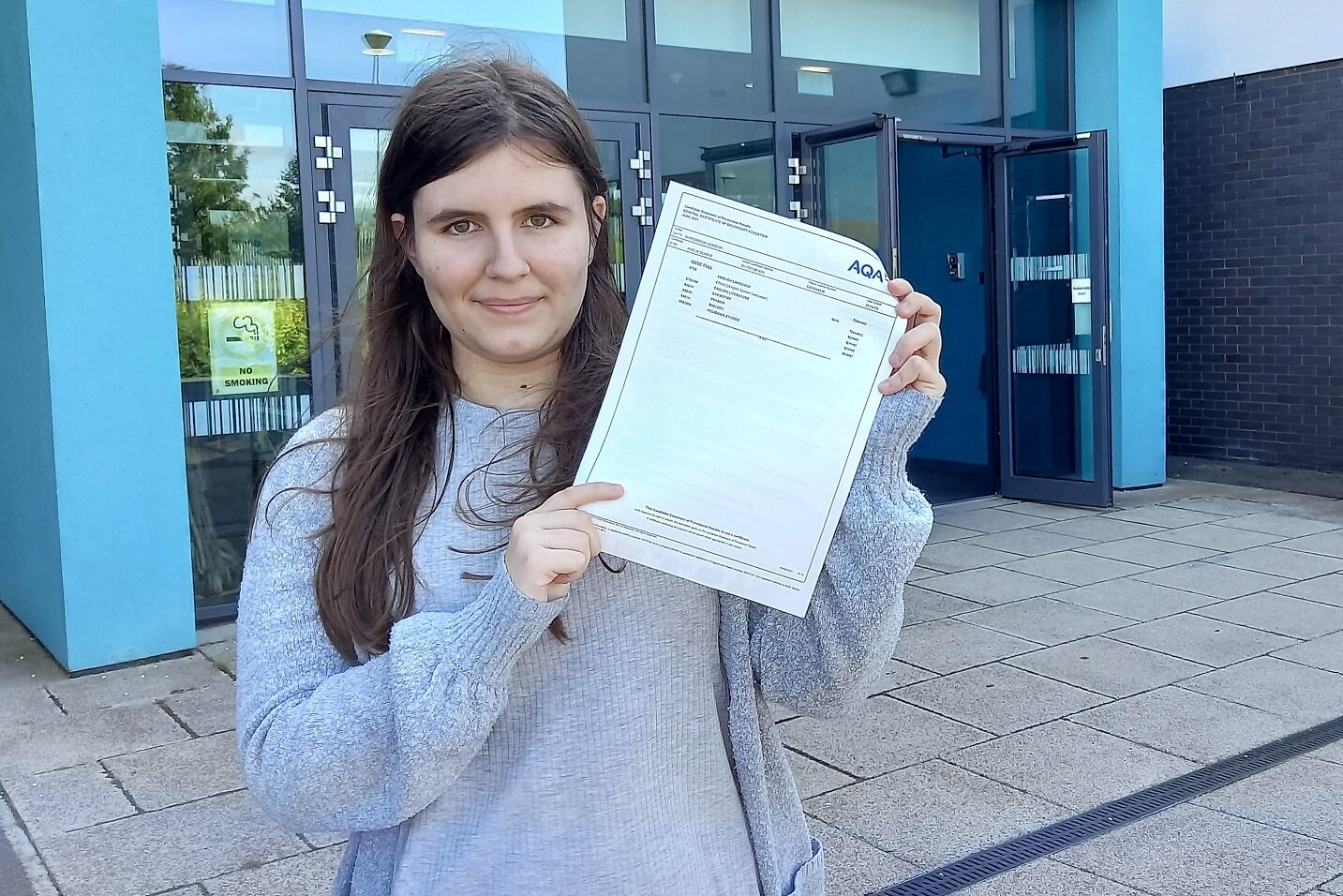 Shirebrook Academy student Amelie Clarke is heading to The Brunts Academy in Mansfield after gaining five 9s at GCSE - including all three sciences.