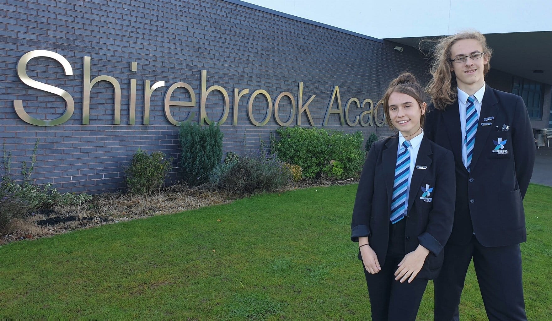 Angel and Ben have been appointed head girl and boy at Shirebrook Academy.