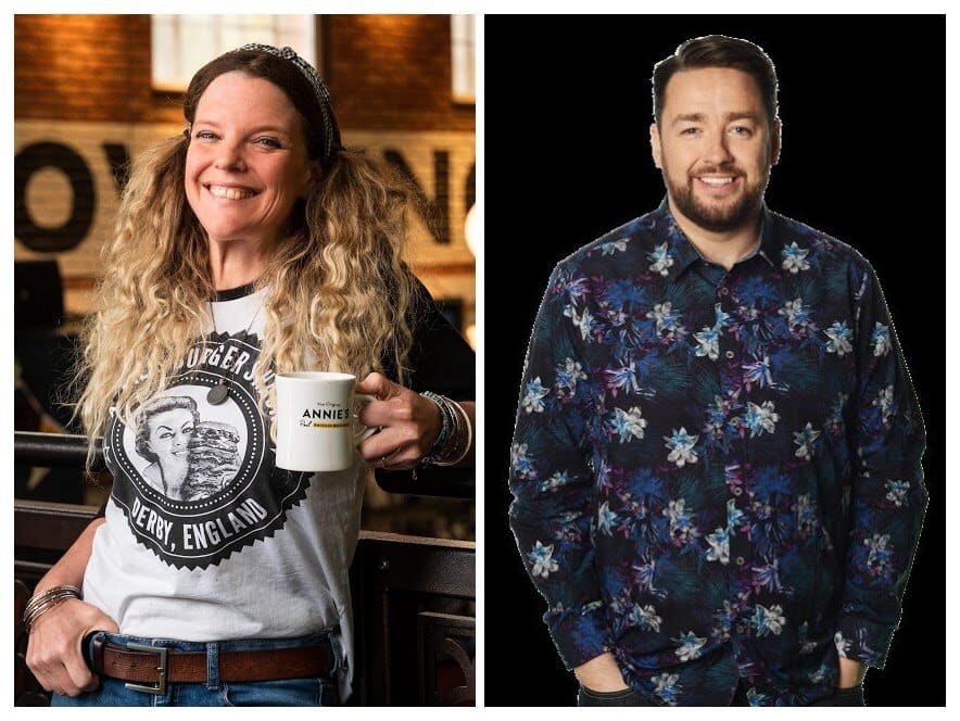 Annie’s Burger Shack owner Annie Spaziano says that September’s comedy evening starring Jason Manford and guests will help to put a smile on people’s faces and bring them back into the city centre.