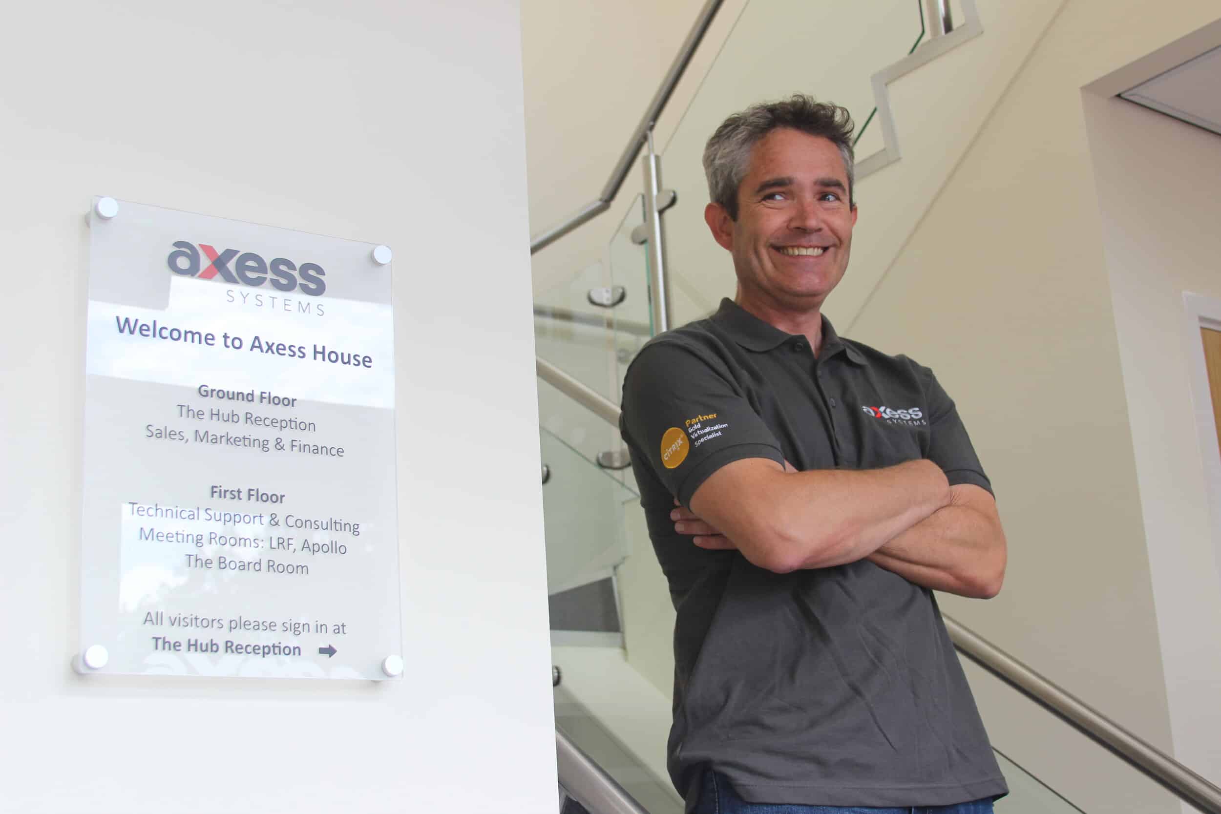 Axess Systems' managing director, Ed Morton.