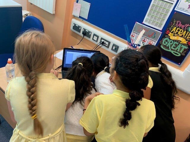 Bemrose School pupils have been learning online, thanks to Bombardier