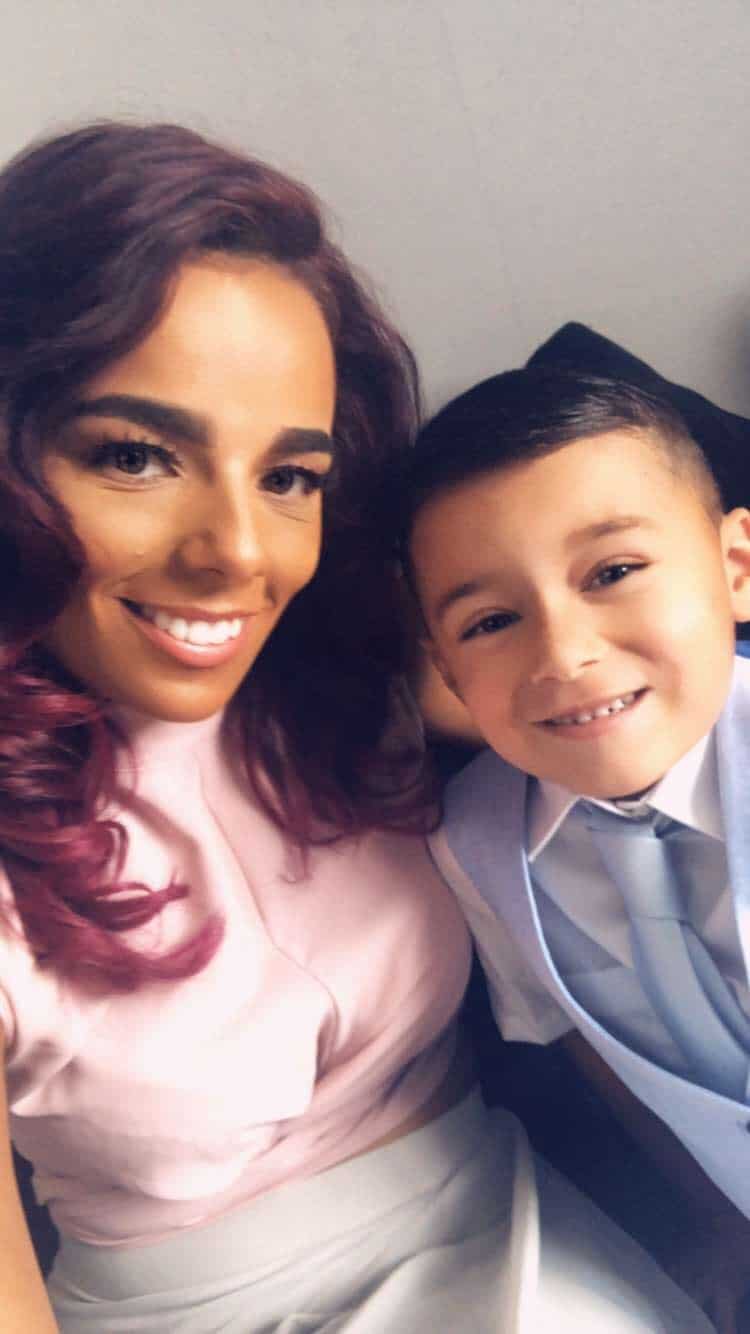 Derby mum Lisa Hogan with her son, Issac. Issac is a pupil at St Giles School in Derby.  Penguin PR: public relations, media and communications