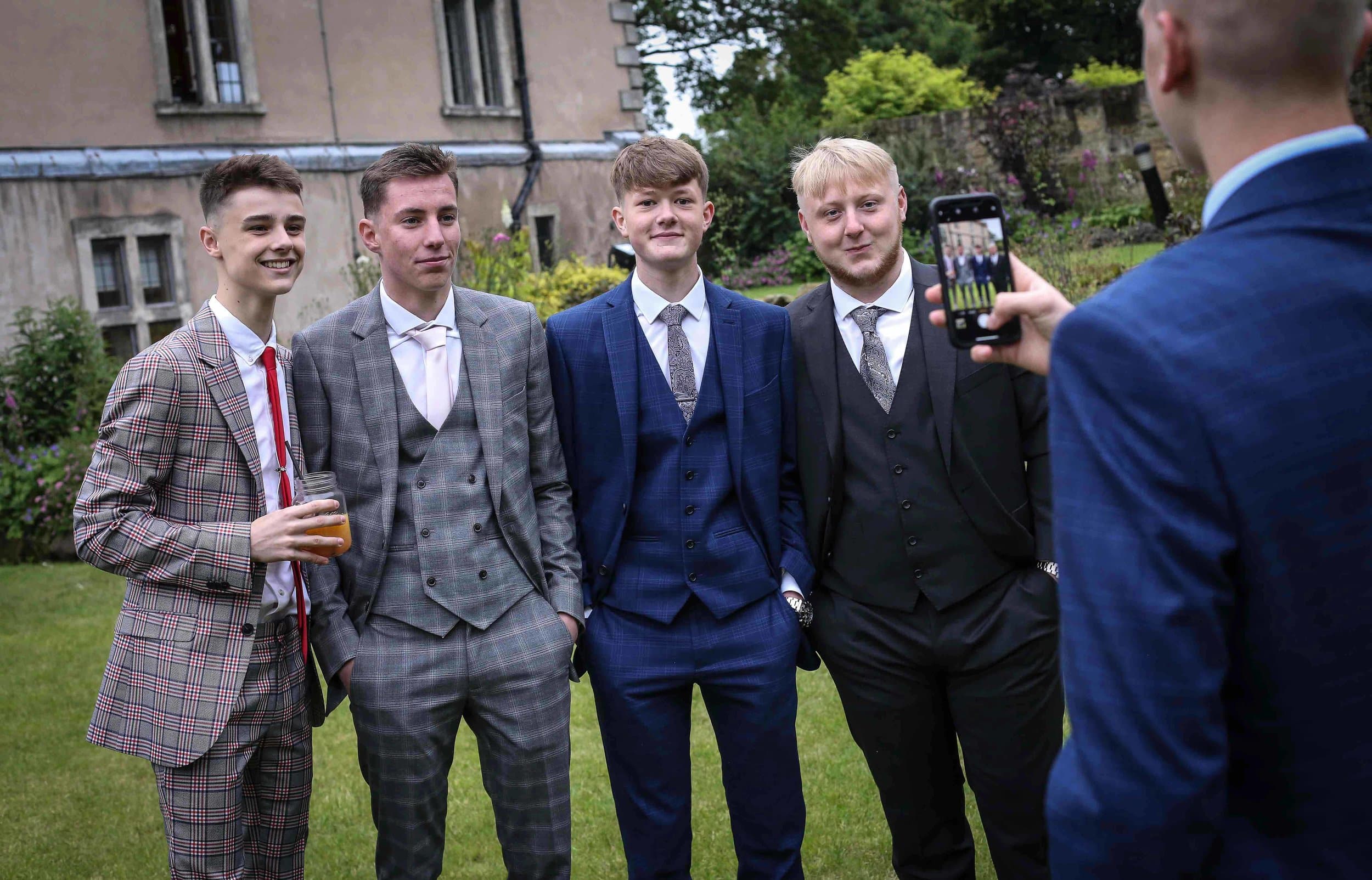 Dion White, Sam Winstanley, Jamie Rollett, Blake Churm.