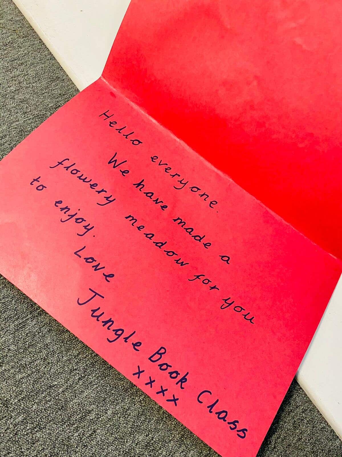 The Derbyshire school hopes their lovingly-made will spread some Christmas cheer following the Coronavirus pandemic.