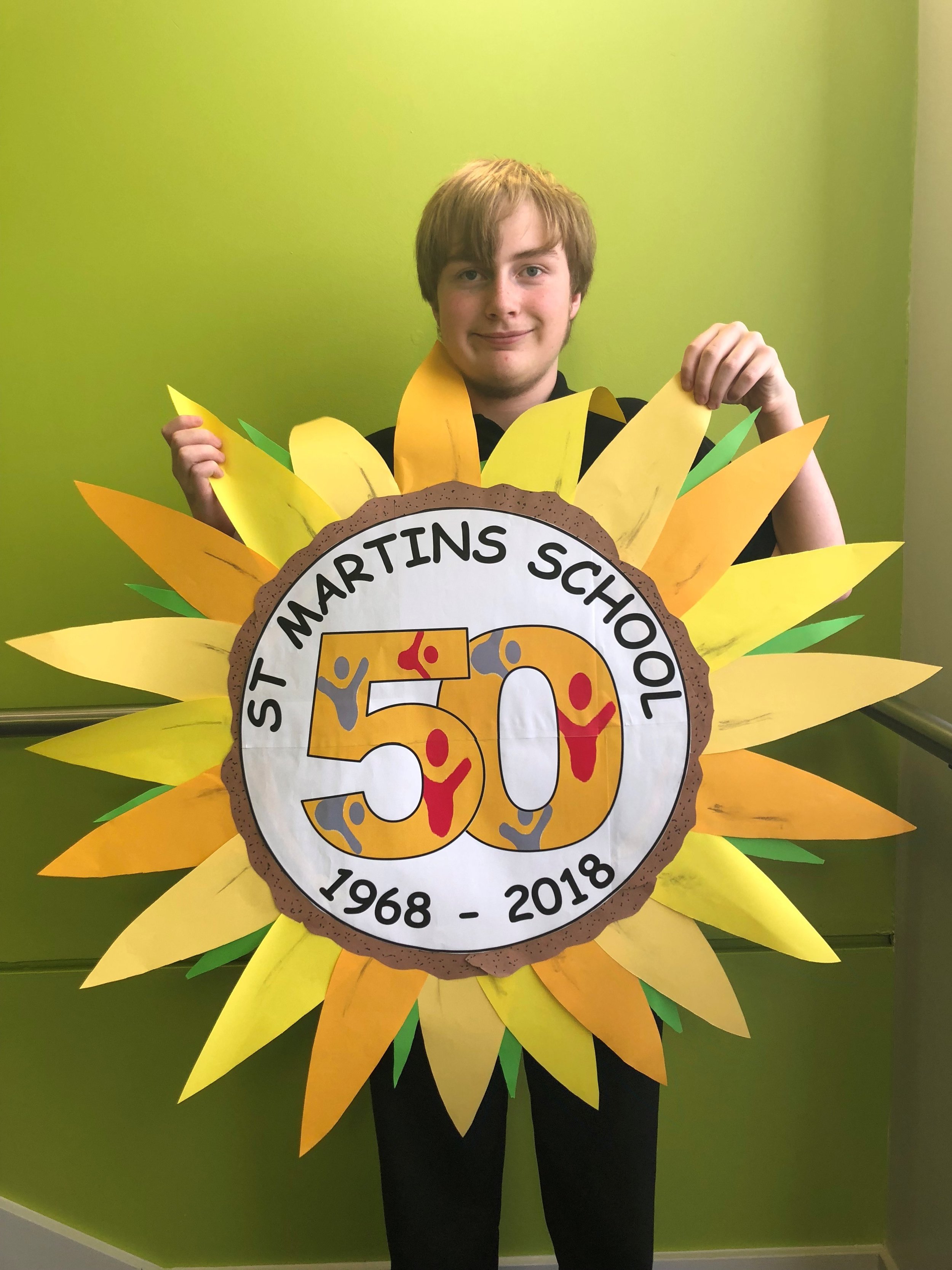 Fourteen-year-old James Palfreyman and his family designed the winning entry, which will be used on school stationery and the website for the next 12 months. Penguin PR: public relations, media and communications