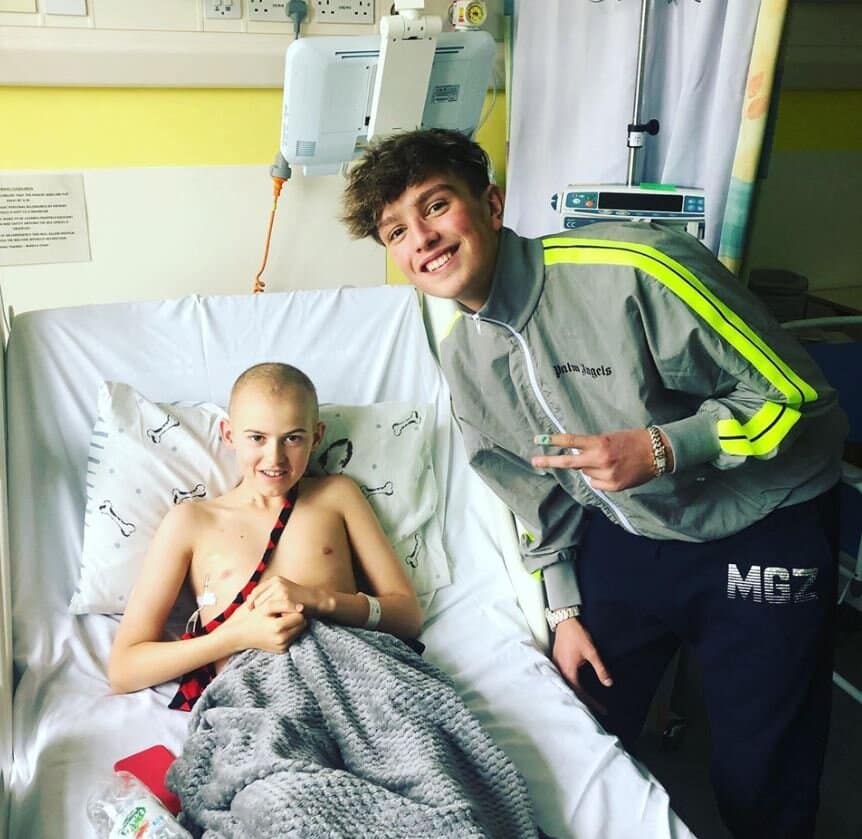 Harrison Walch is a pupil at Aston Academy. In October, staff and pupils at the Sheffield secondary school will be swabbed by representatives from the Anthony Nolan Trust.