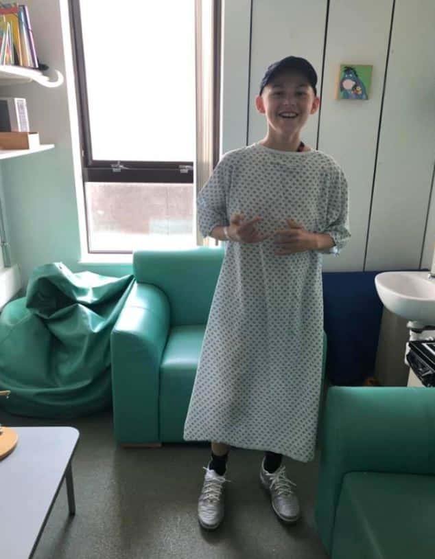 Harrison Walch was diagnose with leukemia in April 2019.