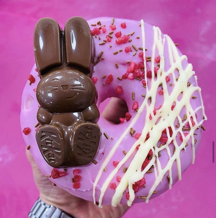 The artisan bakery Project D has released an Easter-inspired collection including ‘Break Time Bunny’, which is topped with a Kit Kat chocolate bunny.