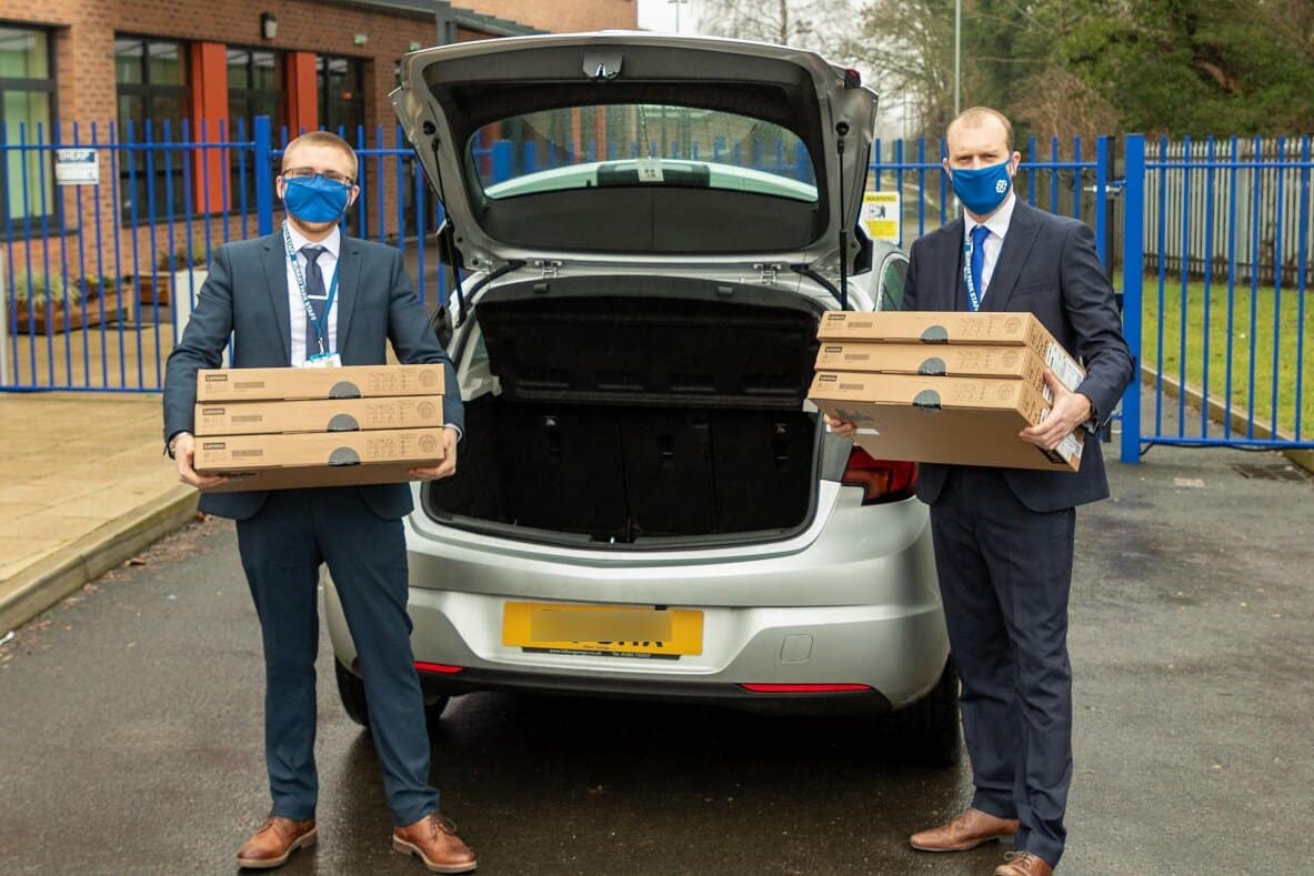 Derby school Murray Park’s head teacher has praised the community’s selflessness in supporting home learning during lockdown.