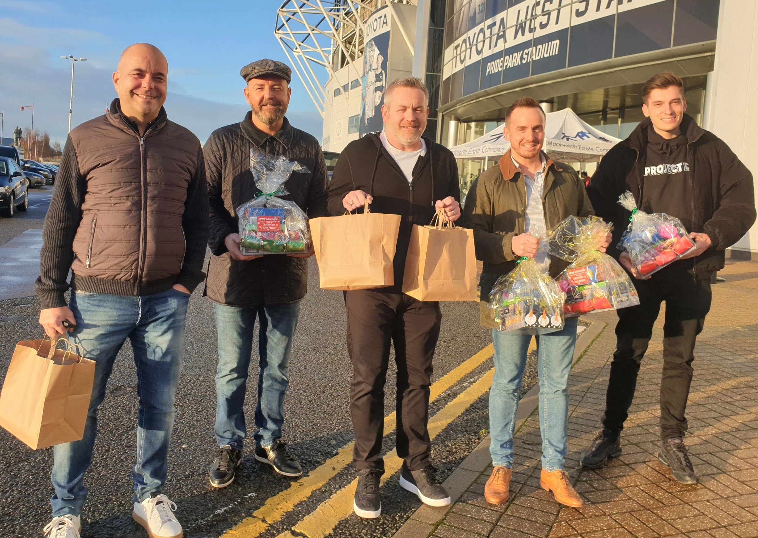 From left, David Torrington, managing director of Sky Recruitment, Scott Harrhy, managing director of Century Mobile, Dean Jackson, founder of Huub Design, Jonny McPhee, managing director of Invictus Communications and Max Poynton, director of opera…