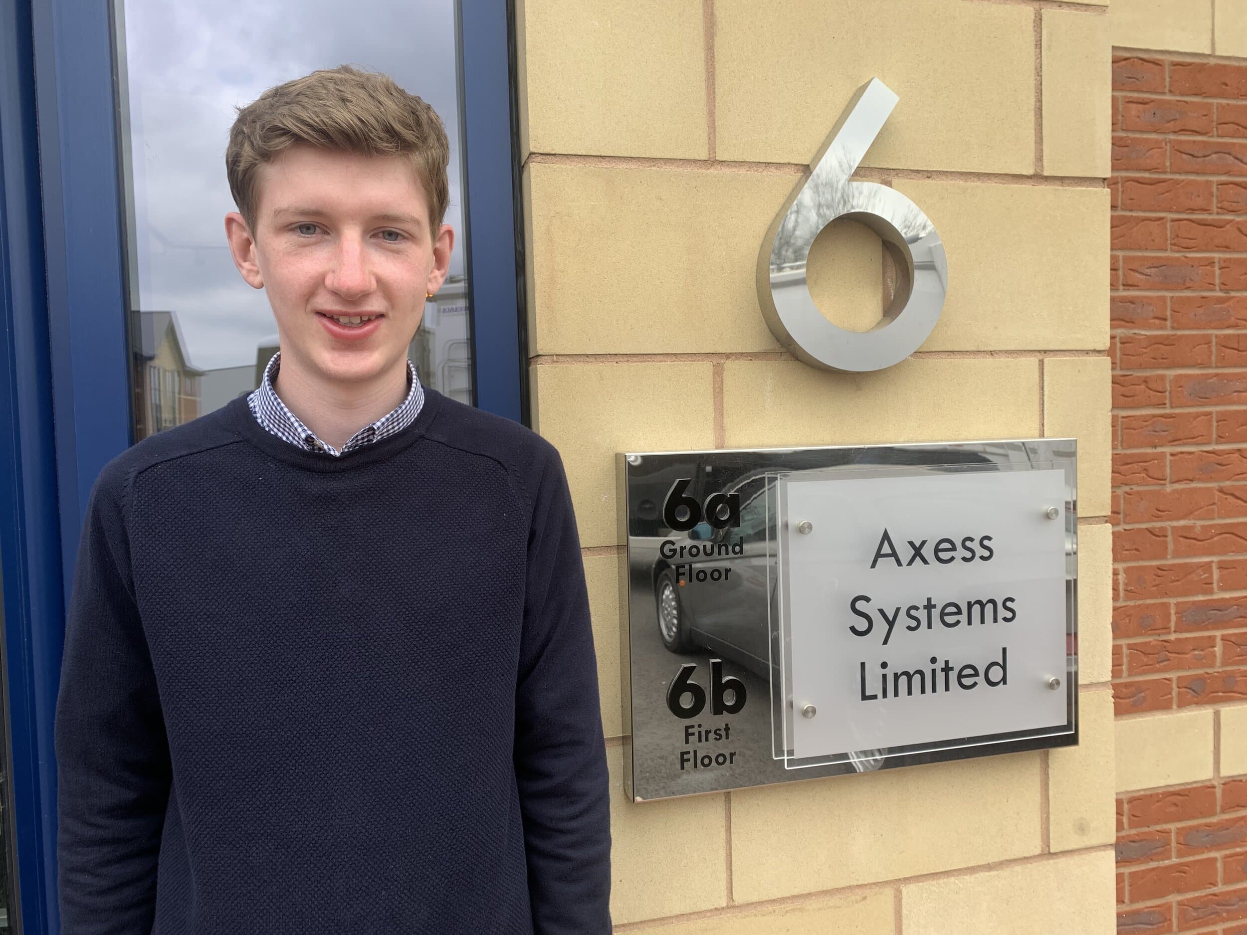 Former University of Derby student James Walker has joined Derbyshire IT form Axess Systems