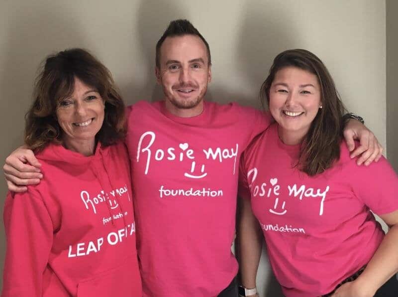 Invictus Group MD Jonny McPhee has raised around £12,000 for the Rosie May Foundation in the past by taking part in a series of activities, including running marathons.