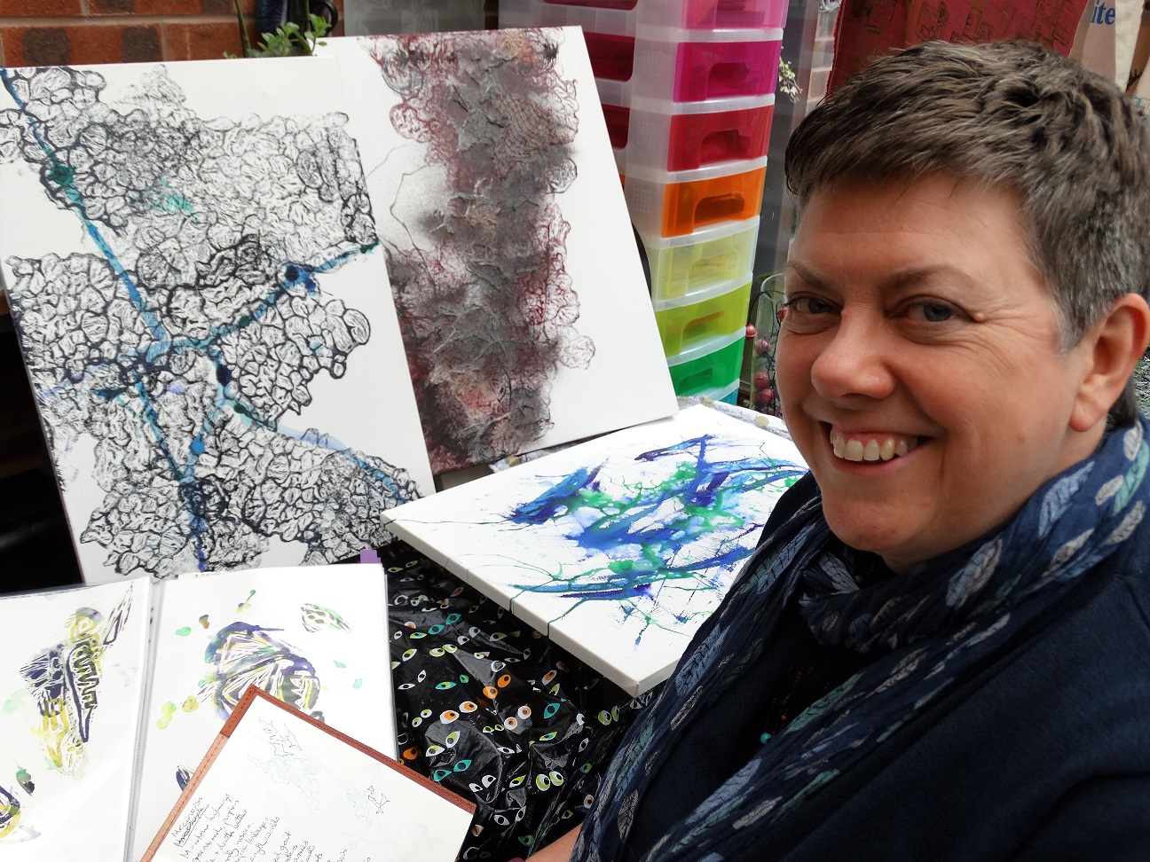 Karen Clegg, from Breaston, has produced a book of art and poetry which she created while she was recovering from aggressive ovarian cancer. Penguin PR: public relations, media and communications