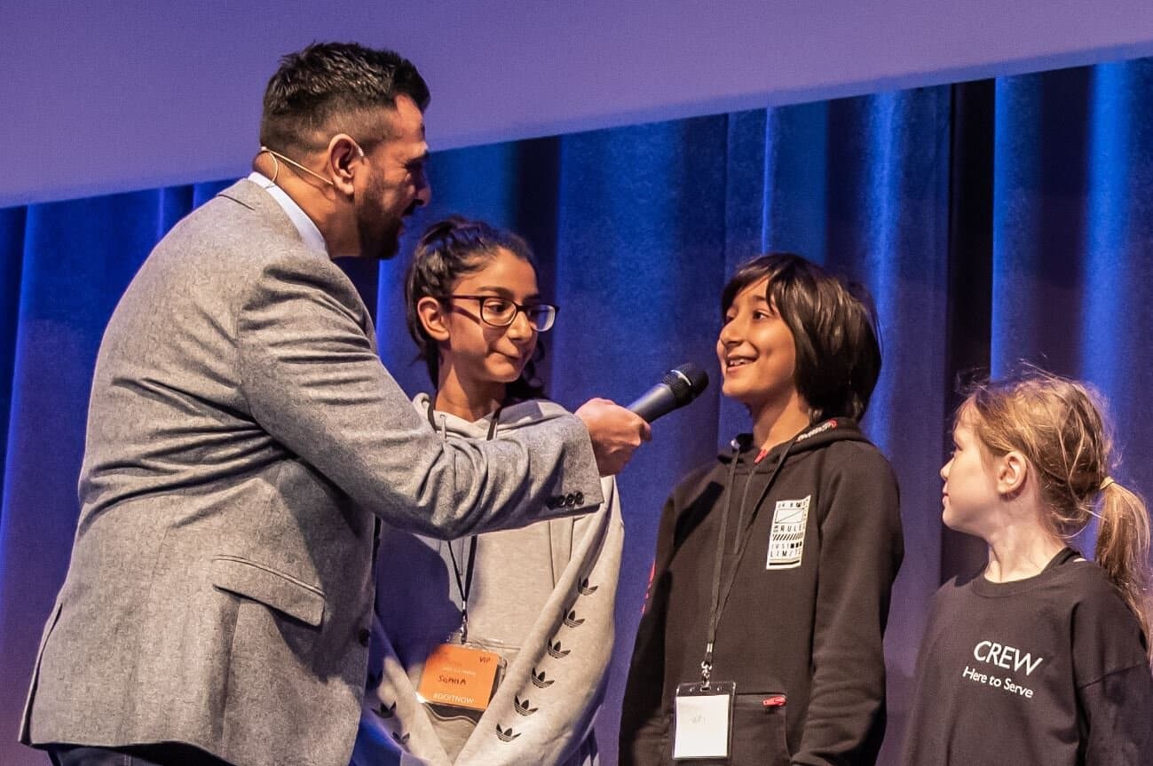 Kul Mahay during one of his Ignite Your Inner Potential events in Derby