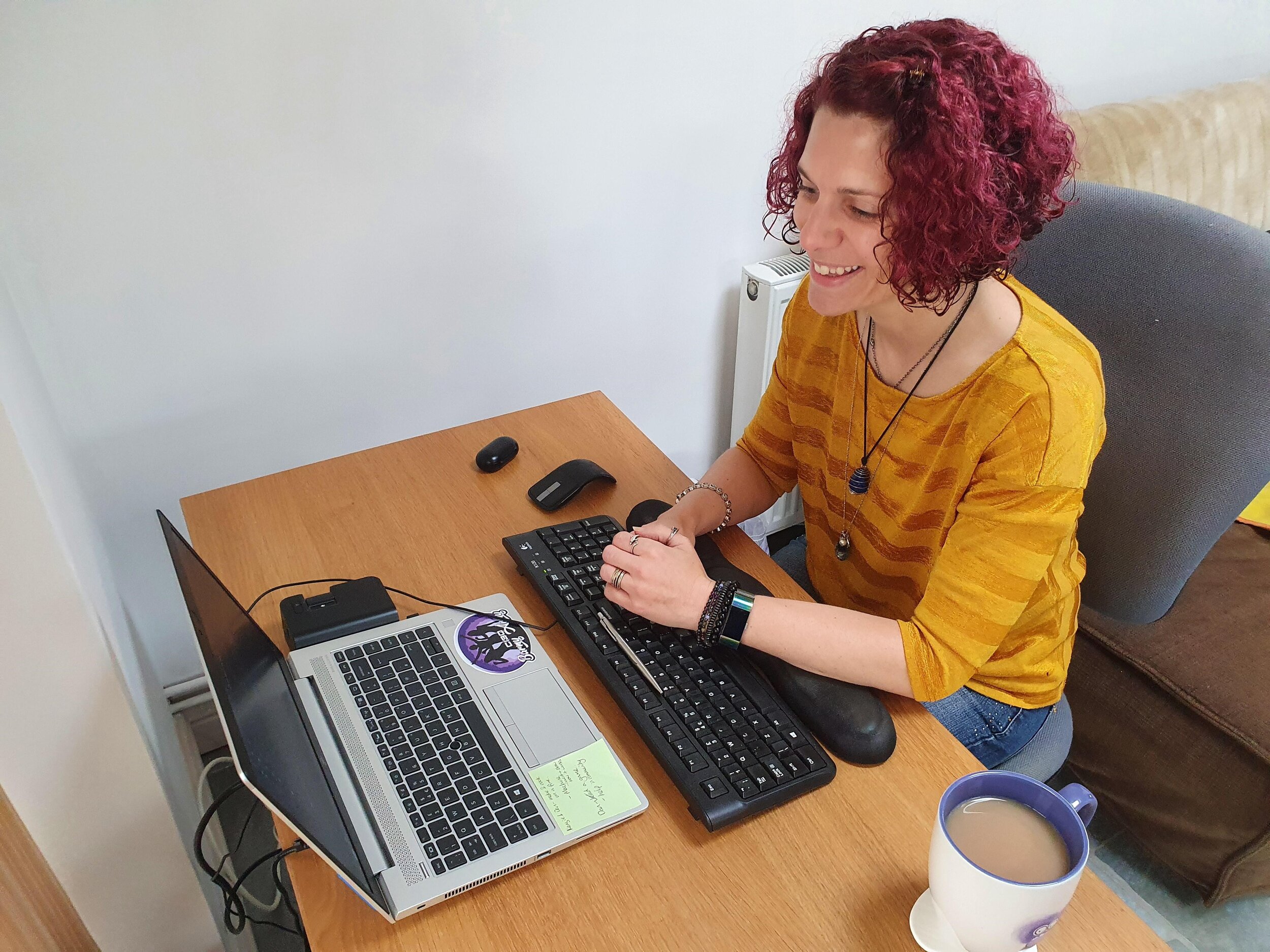 Lubrizol’s Claire Hollingshurst has been supporting pupils at Murray Park Community School.