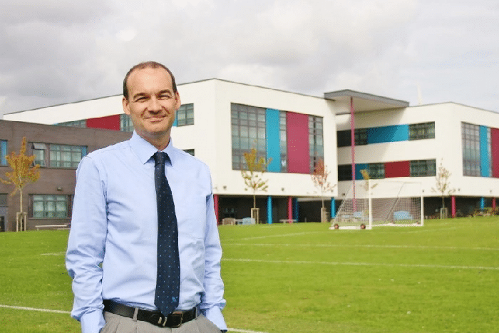 Mark Cottingham, principal of Shirebrook Academy, says the school will have to ramp up its student testing operation eight-fold  before it can welcome back its students for face-to-face teaching.