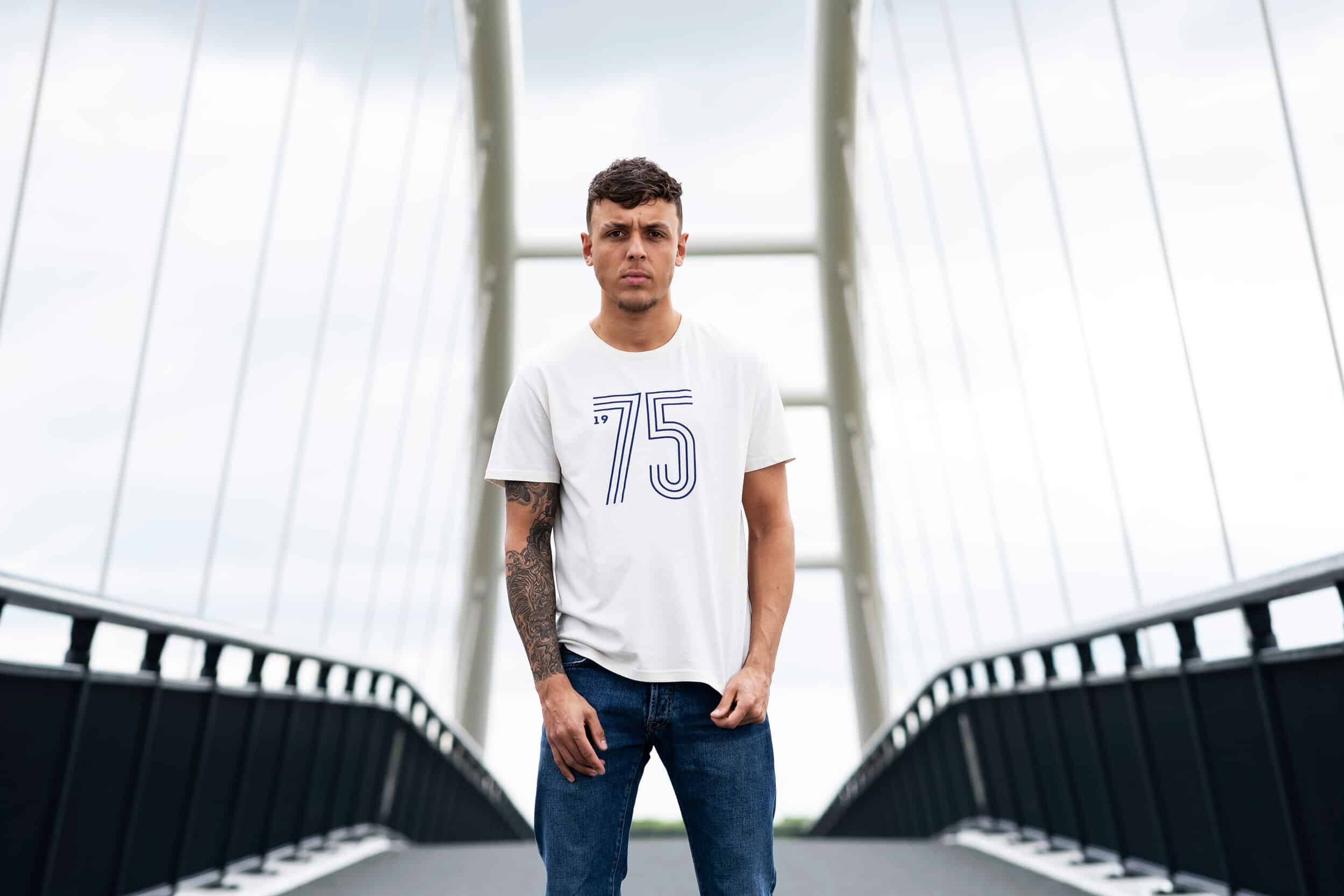 Derby fashion label Mr Shaw has released its new 75 Collection, which is inspired by the spirit of 1970s football .