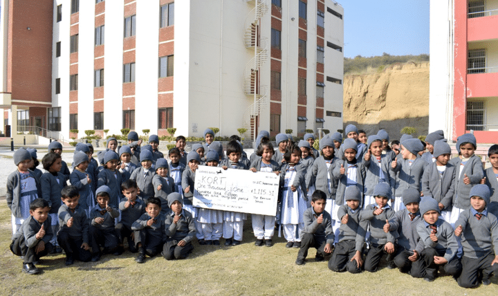 Orphans in Kashmir have received a donation from The Bemrose School in Derby. Penguin PR: public relations, media and communications