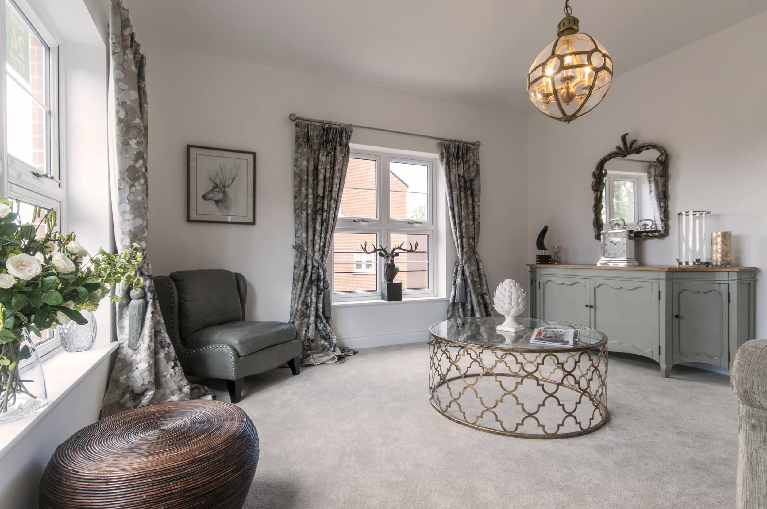 Plot 24 - the four bedroom home at Deer Park in Ripley - has an upgraded kitchen with integrated Bosch appliances. Penguin PR: public relations, media and communications