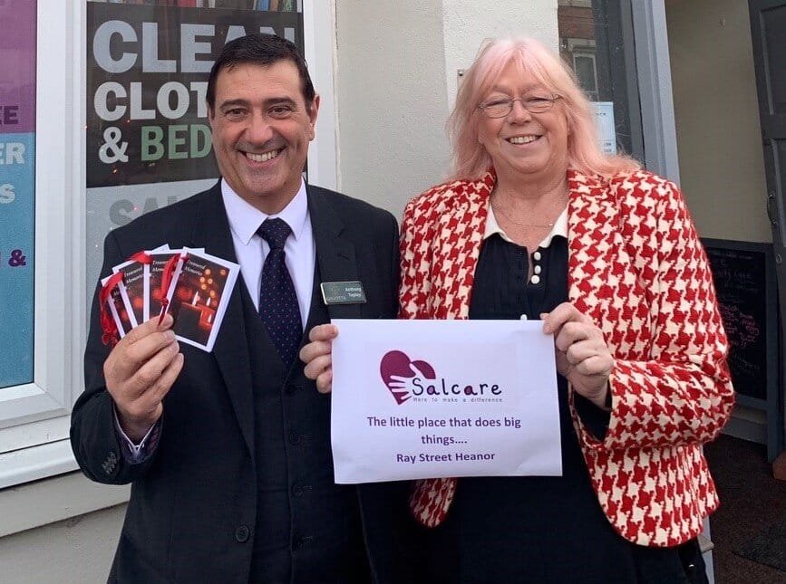 Salcare is one of the charities who will benefit from a donation by Gillotts Funeral Directors