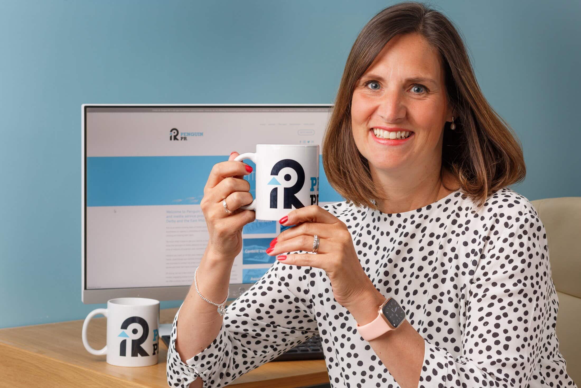 Sarah Newton, director of Derby public relations firm Penguin PR, which enjoyed a strong second half of 2020 with a number of new client gains.