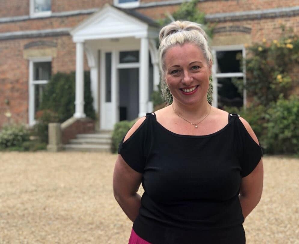 Sarah Farkas, director of weddings at Shottle Hall, was a 2020 bride herself