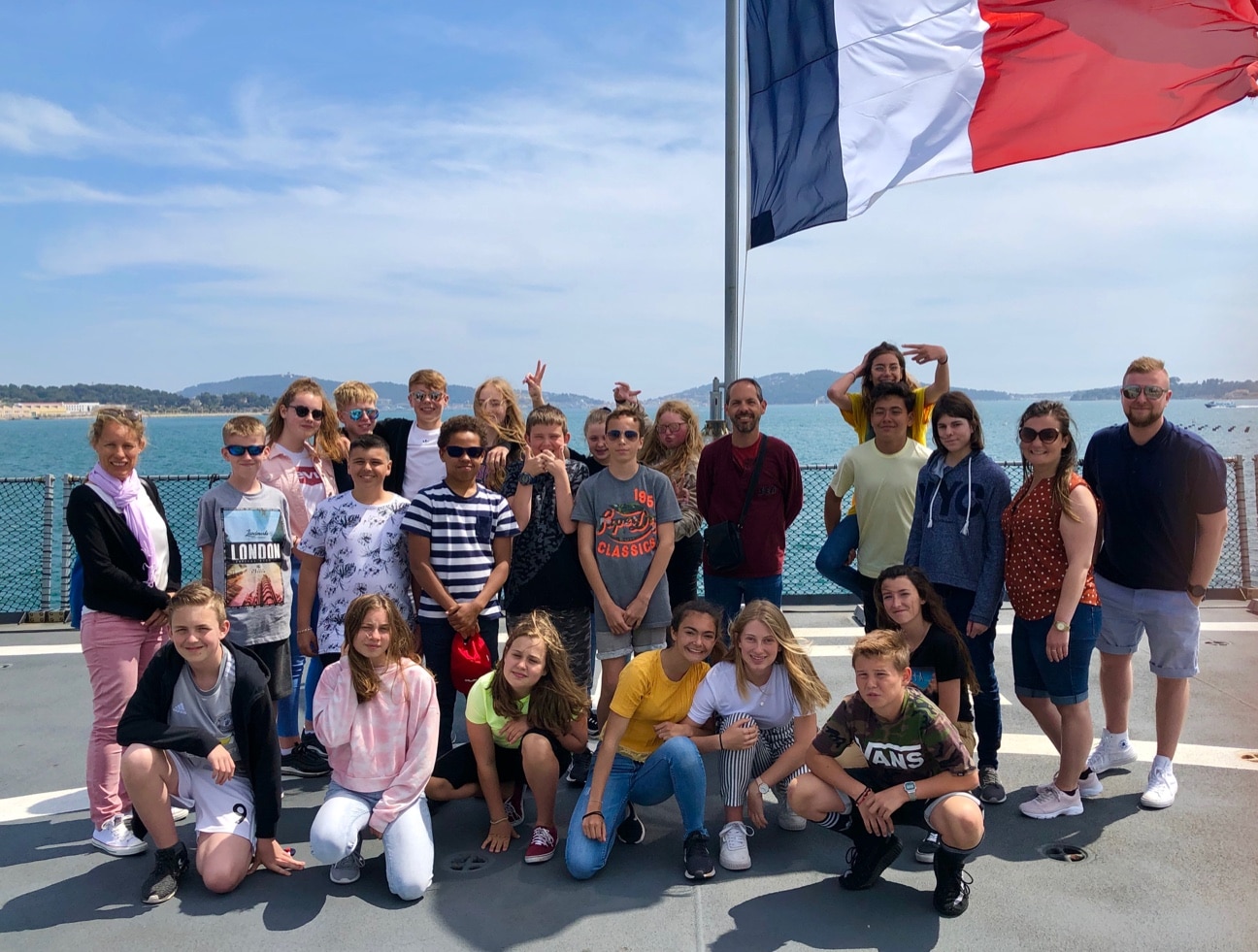 Shirebrook Academy students spent a week living with families in Toulon, in the South of France as part of a foreign exchange visit. Penguin PR: public relations, ,media and communications