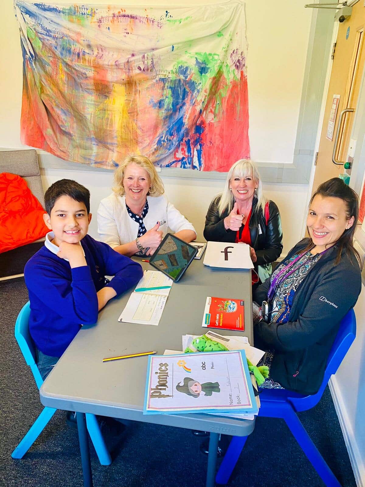 Vicky Ford, the Secretary of State for Children and Families, was invited to see the good work being undertaken at city schools St Giles and Royal School for the Deaf by Amanda Solloway, MP for Derby North.