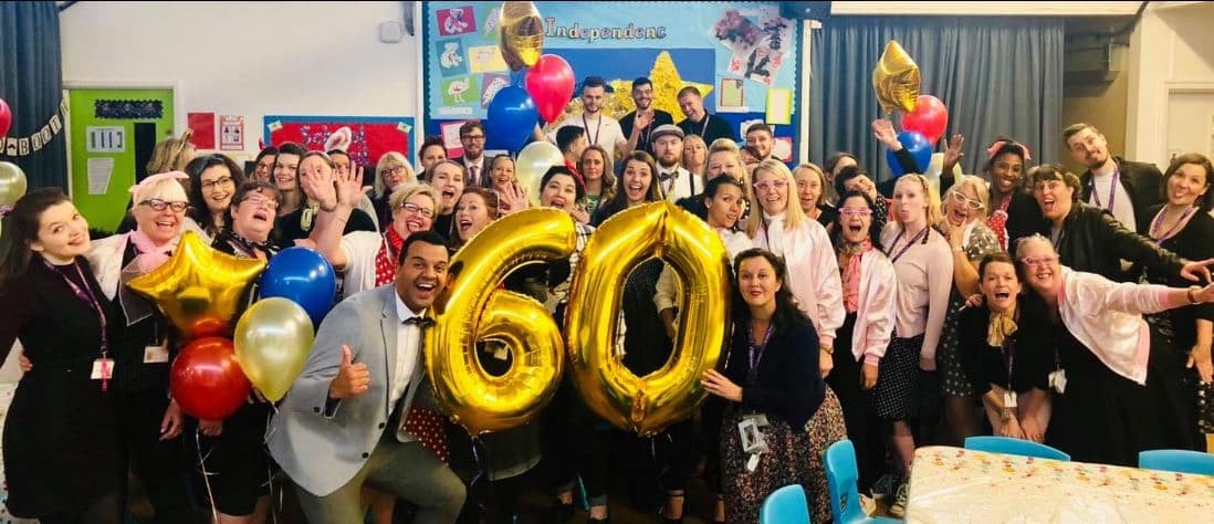 St Giles School celebrated their 60th birthday with a 1950s-themed tea party. Penguin PR: public relations, communications and media.