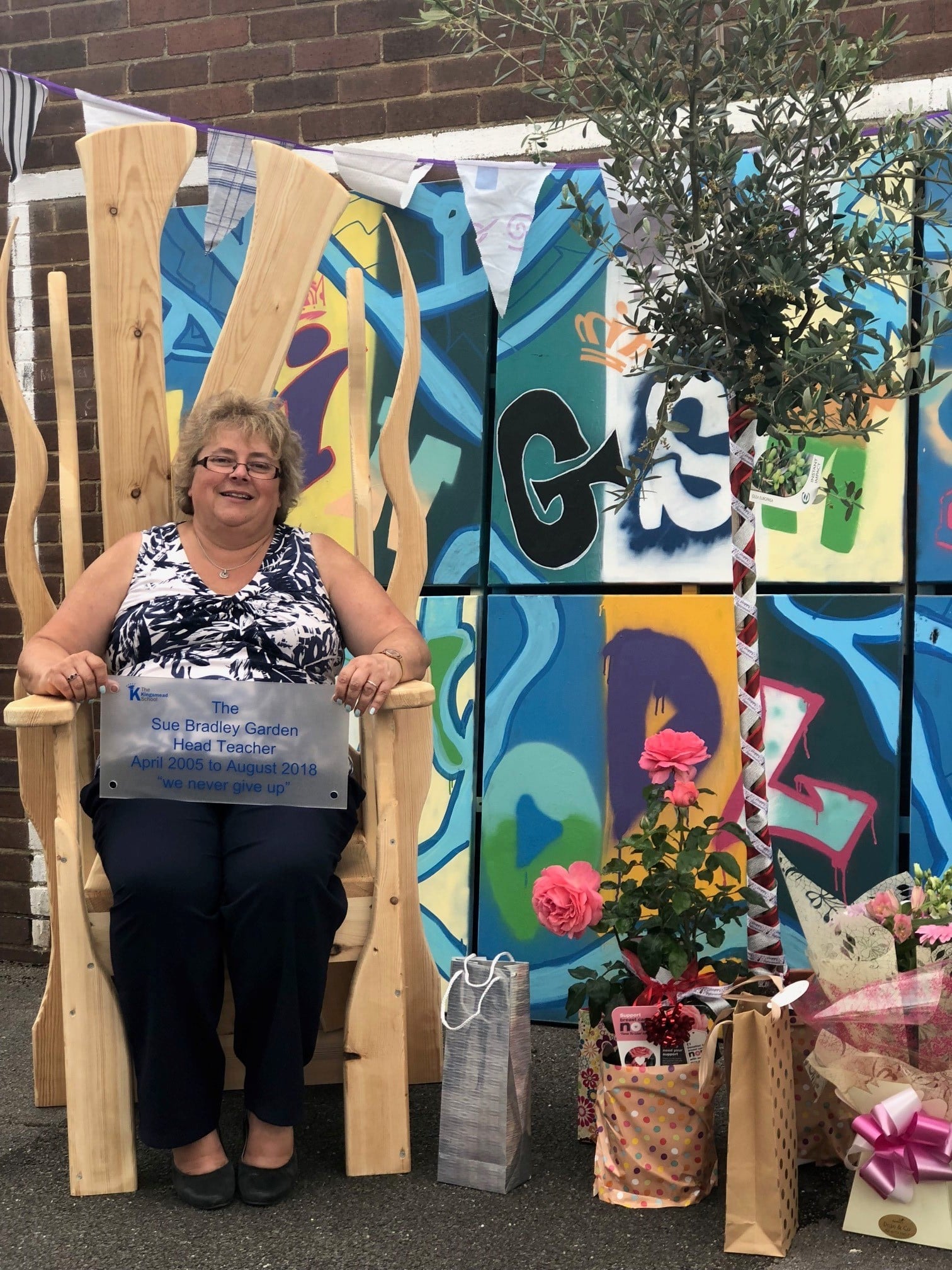 Sue Bradley is retiring as head teacher at Kingsmead School in Derby. Penguin PR: public relations, media and communications