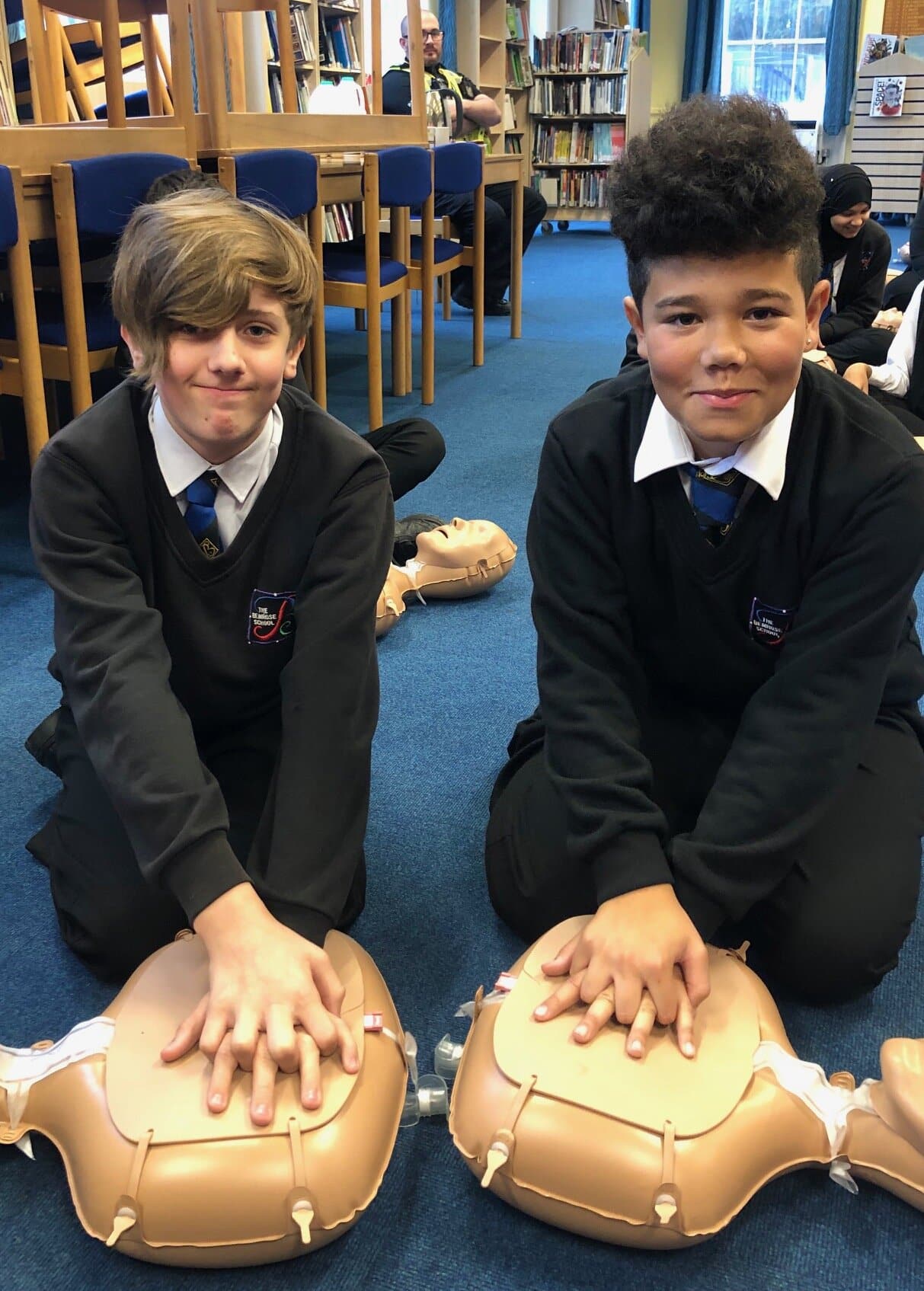 THe Bemrose School took part in the annual Restart a Heart campaign