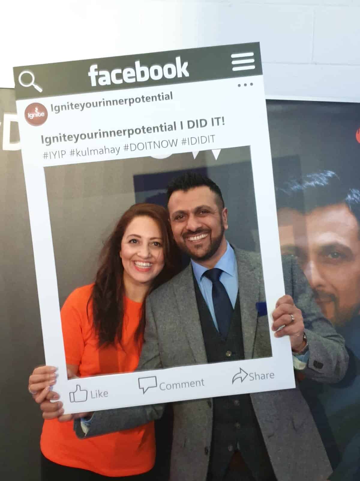 Taj and Kul Mahay successfully hosted their annual Ignite Your Inner Potential event in Derby.