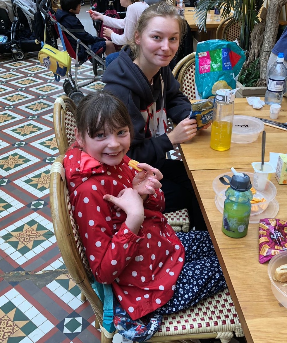 Teegan enjoyed spending time at Macoroni Wood. Penguin PR: public relations, media and communications