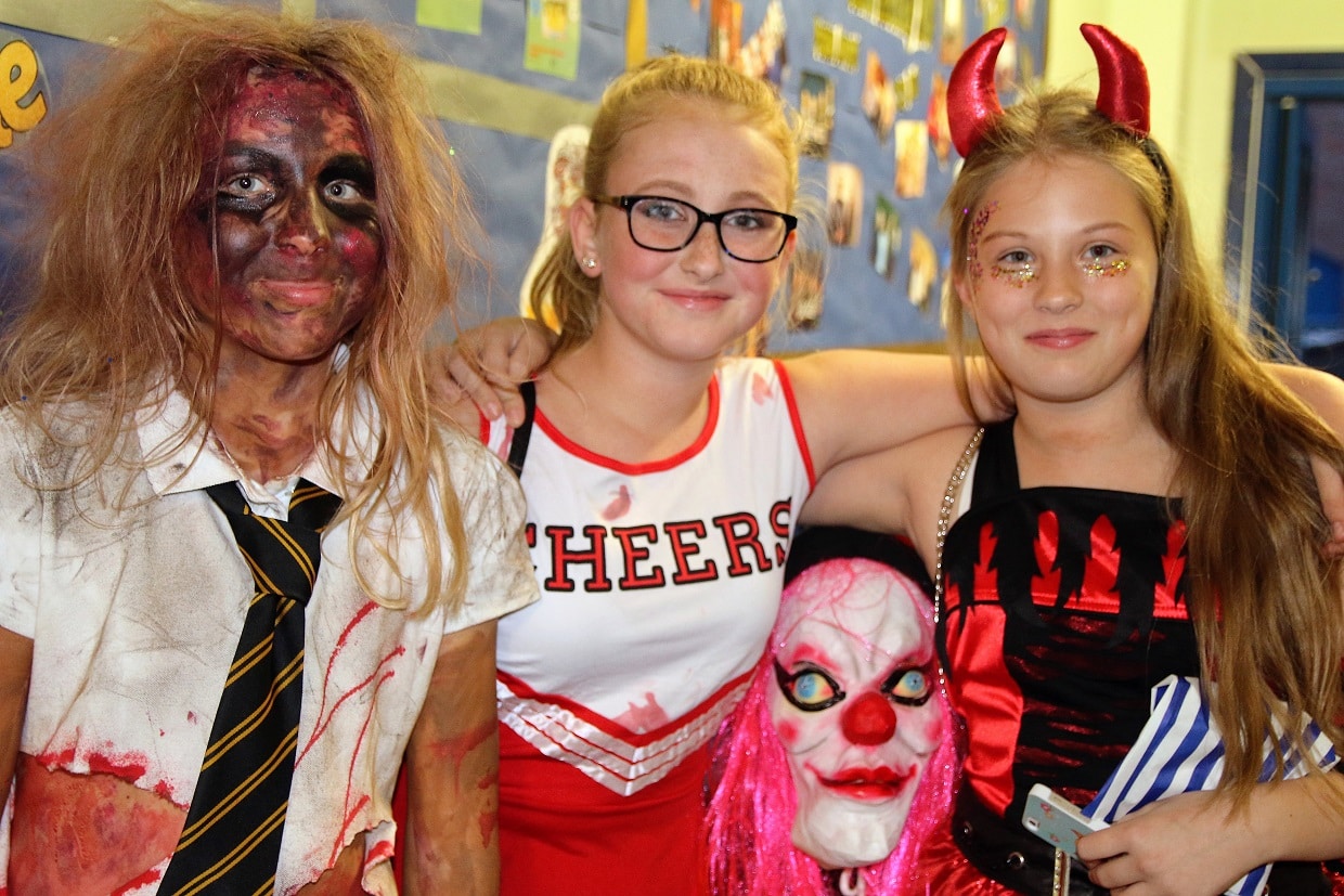 The Halloween disco at Aston Academy raised over £600. Penguin PR: public relations, media and communications