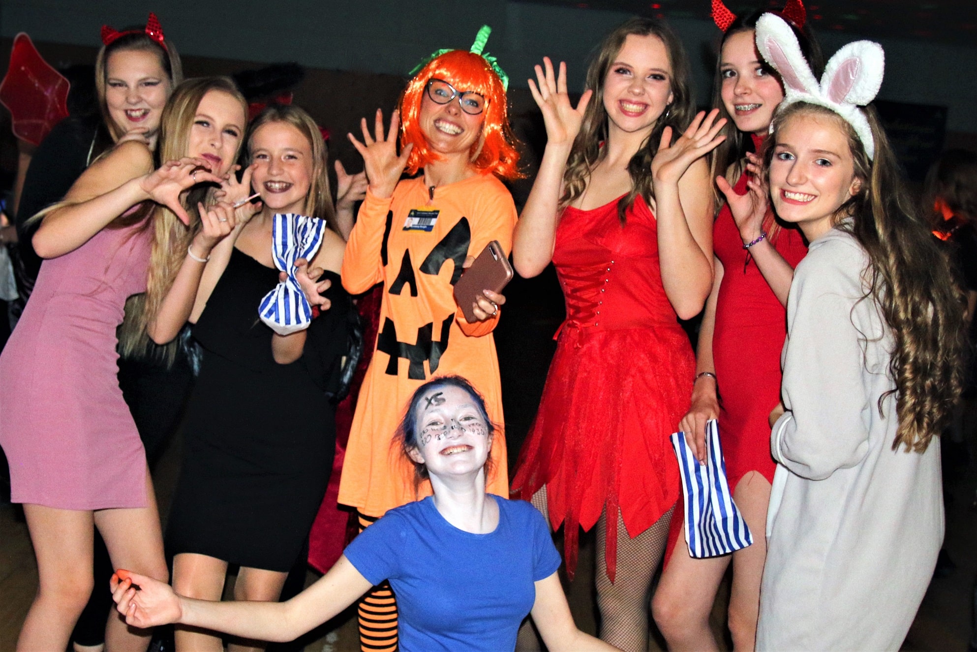 The Halloween disco at Aston Academy raised over £600 for the Snowflake Appeal. Penguin PR: public relations, media and communications