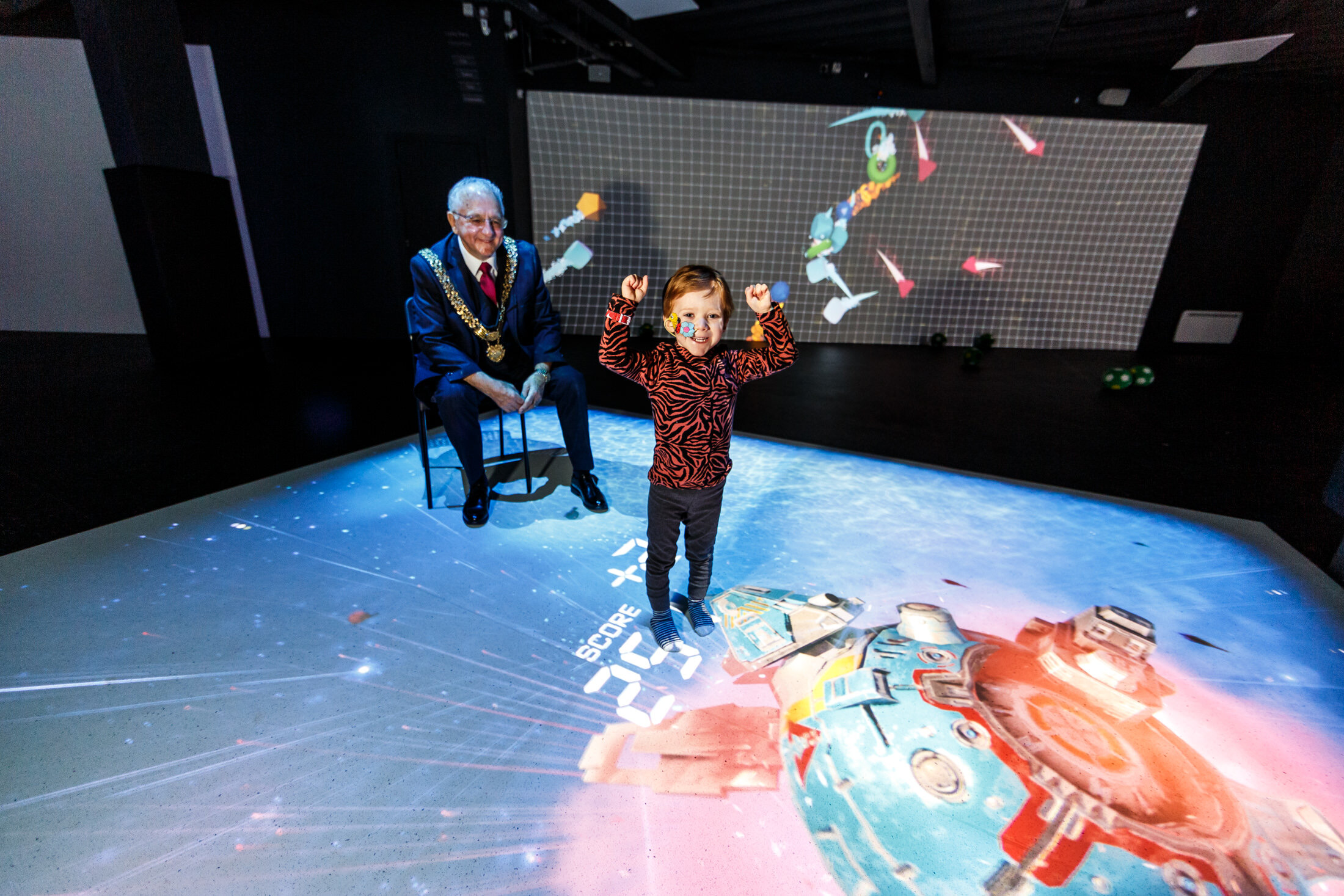 The Mayor of Derby and Audrina - Injoy opening