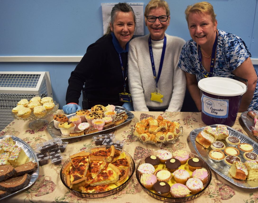 The Swinton Academy Hygiene Team have been fundraising with a bake sale. Penguin PR: public relations, media and communications.
