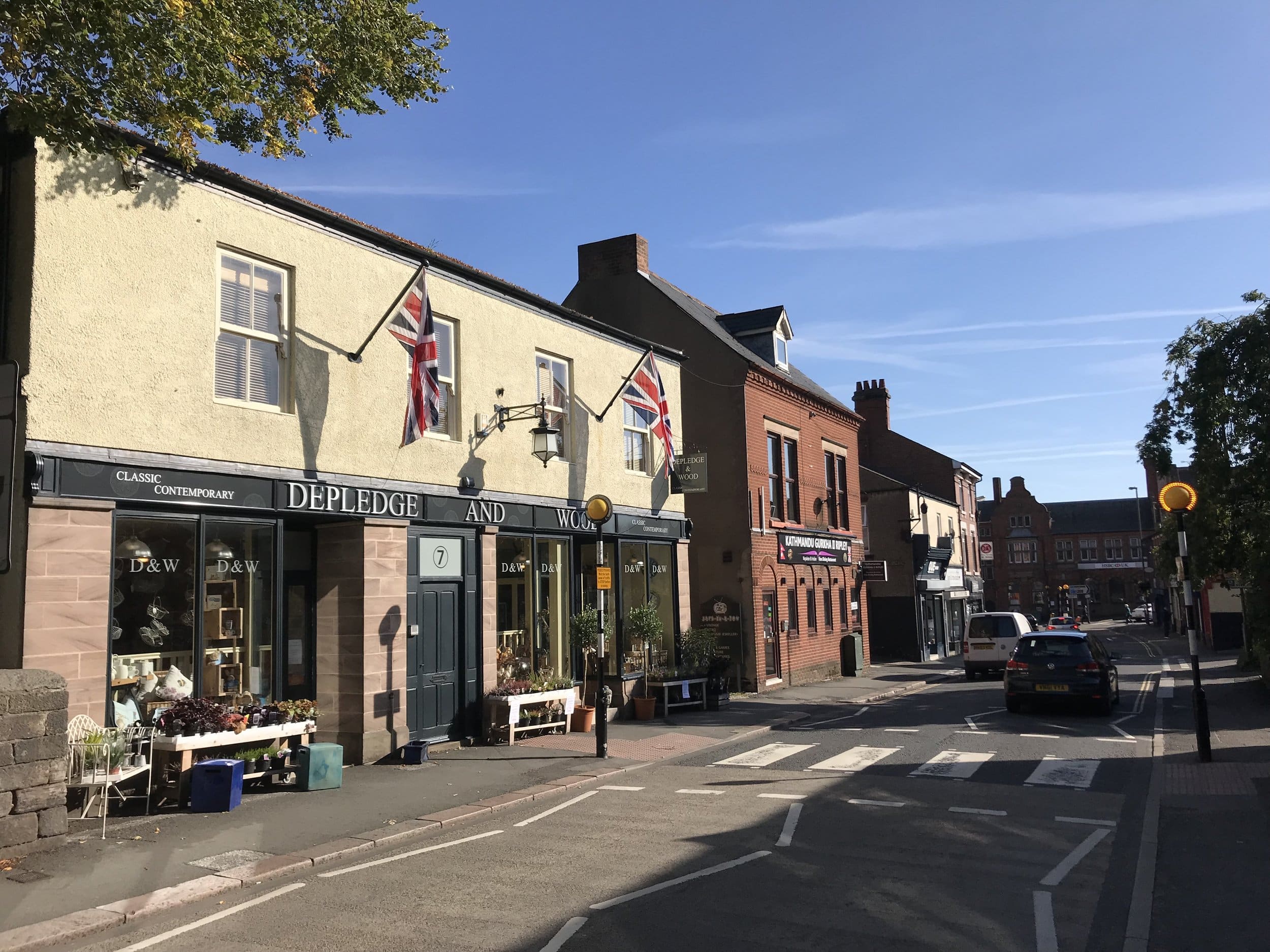 The market town of Ripley is a short walk from the Deer Park development. Penguin PR: public relations, media and communications